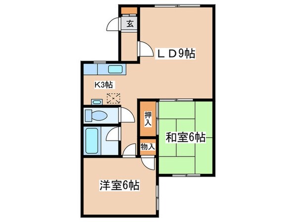 裕和ハイツの物件間取画像